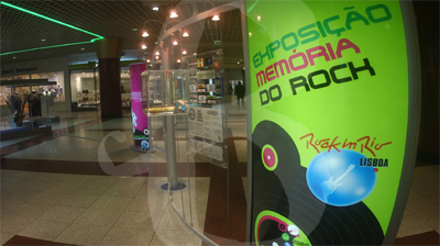 ROCK IN RIO<br>Exposio MEMRIA DO ROCK